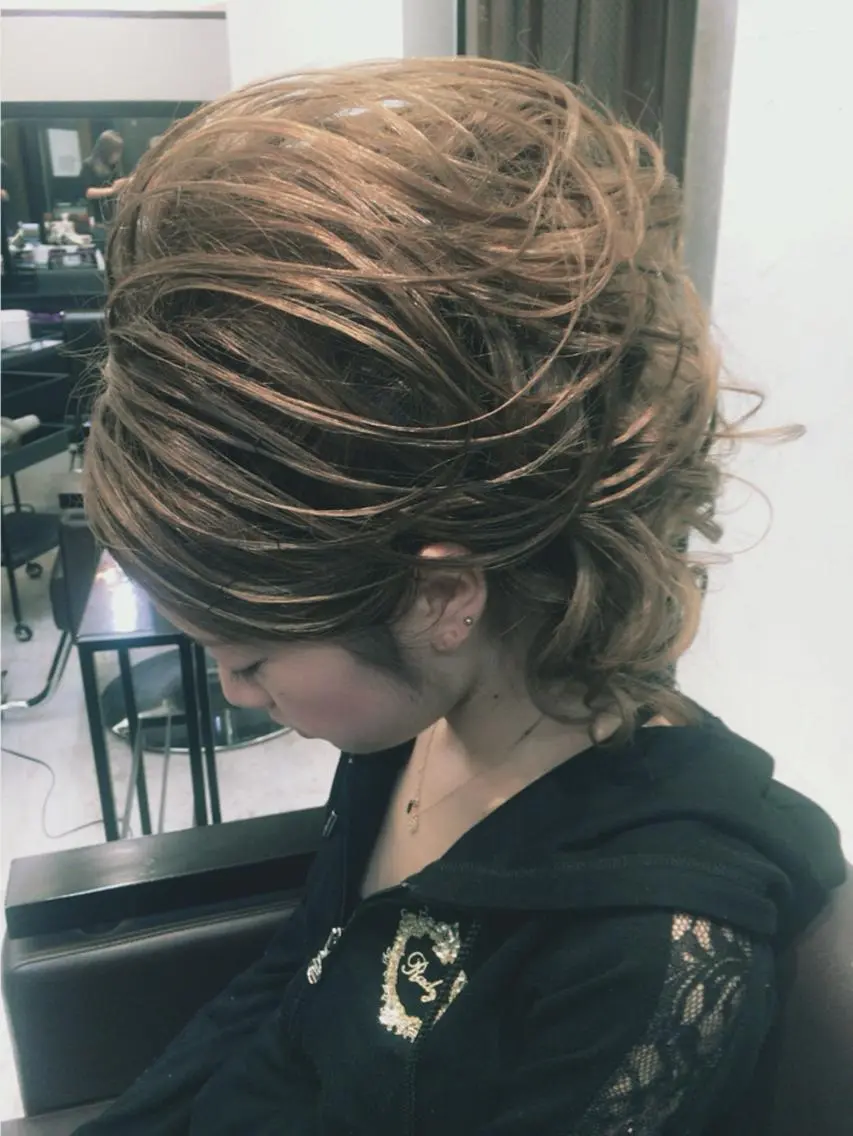 ショート ミディアム セミロング ロング ヘアアレンジ 成人式 UNDER vr 【アンダーバー】のヘアスタイル