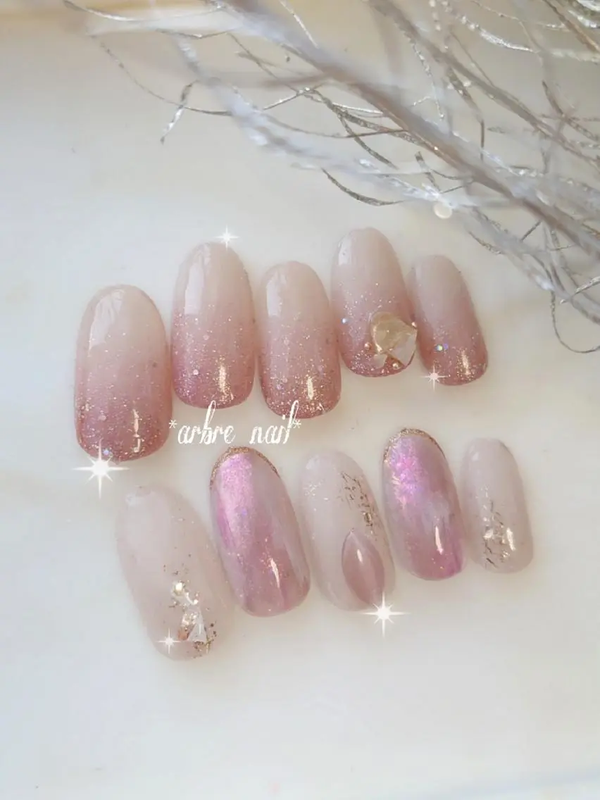 ネイル ✯.。 arbre  nail 。✯.のネイルデザイン