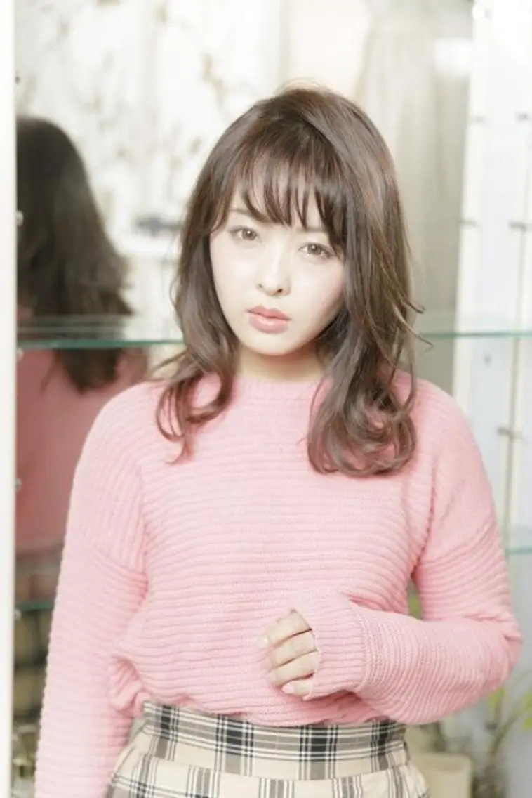 セミロング カット ヘアカラー トリートメント 似合わせカット 銀座/アライ カズヤのヘアスタイル