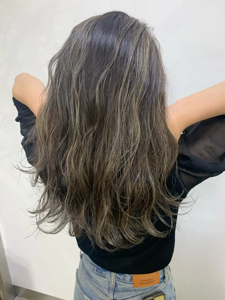 ロング カラー Reb_keiji 👑小倉圭司のヘアスタイル