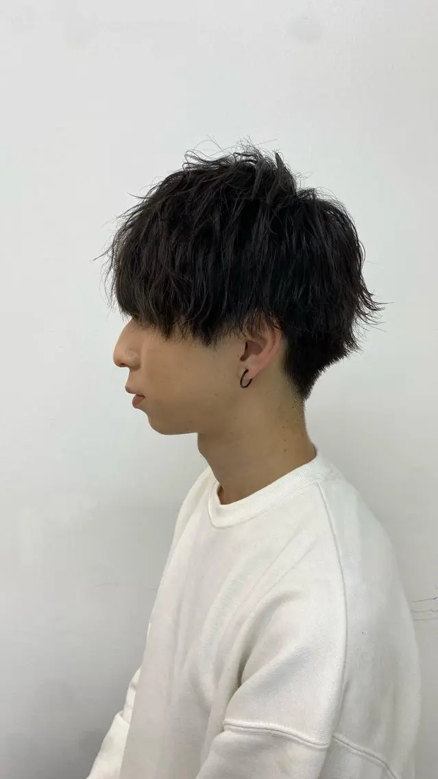 パーマ メンズ カット パーマ 🔥メンズ特化🔥 永瀬椋のヘアスタイル