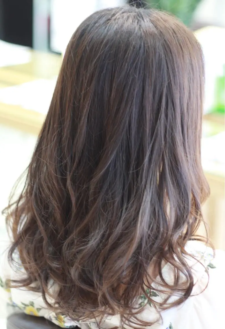 ロング パーマ デジタルパーマ 石川 雅貴のヘアスタイル
