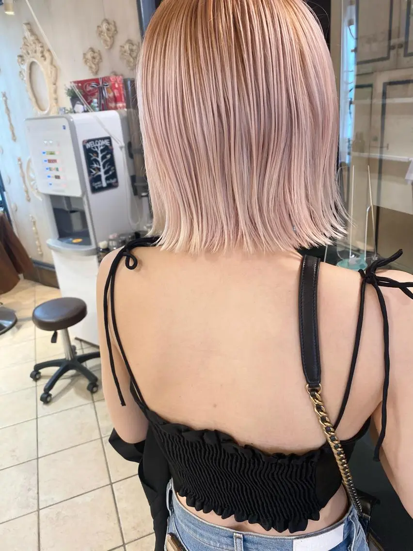 ミディアム レイヤーカット✂️ 横浜No1♡下鳥翔子のヘアスタイル
