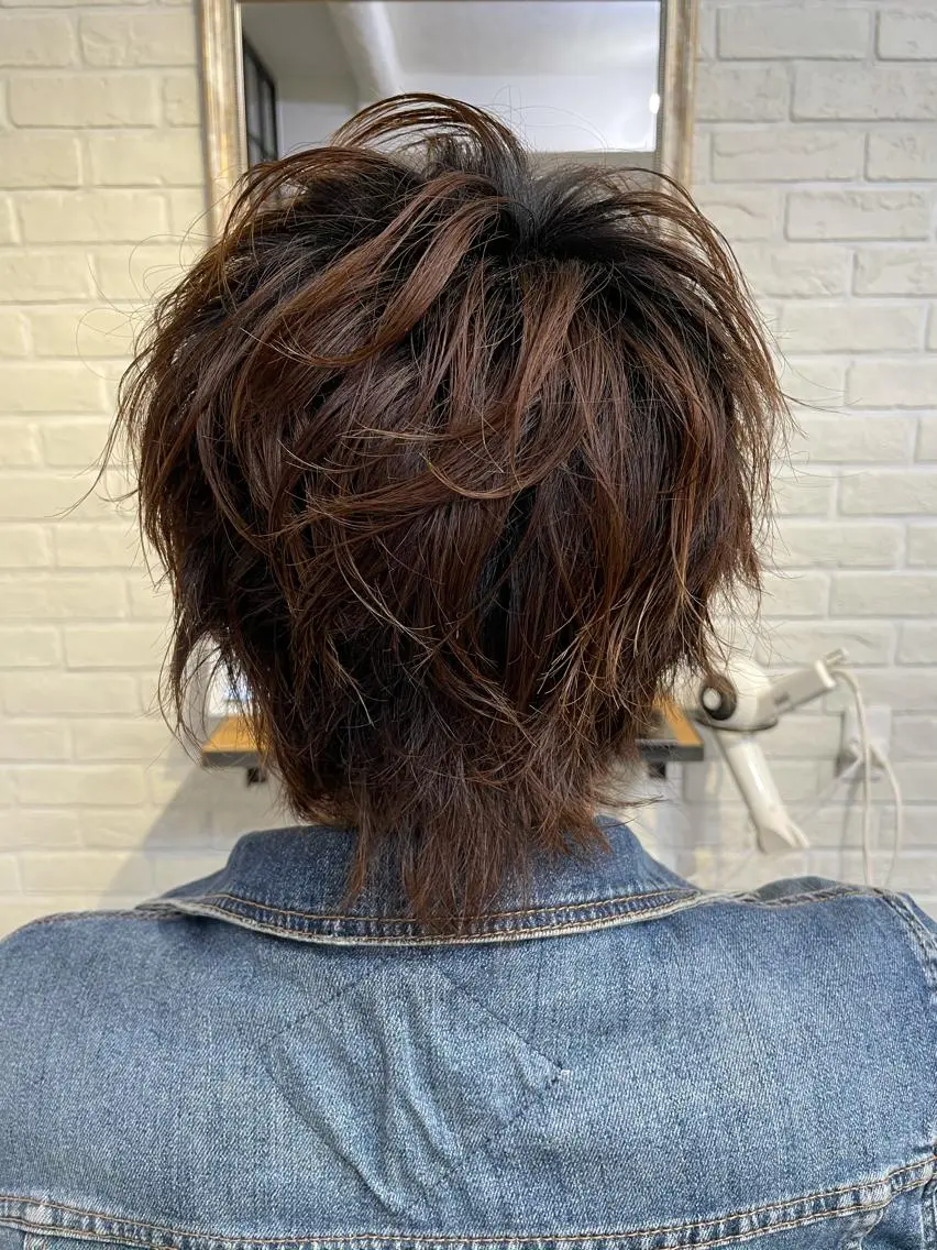 メンズ ✨透明感カラー🌱 上村 舜のヘアスタイル