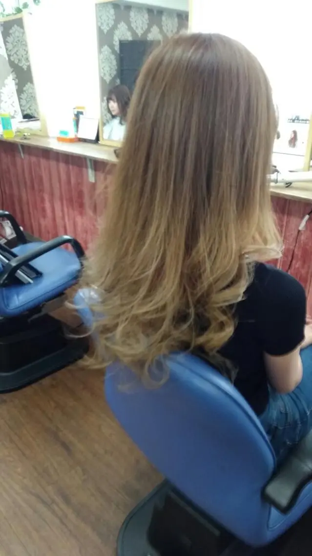 パーマ カラー masa ディレクターのヘアスタイル