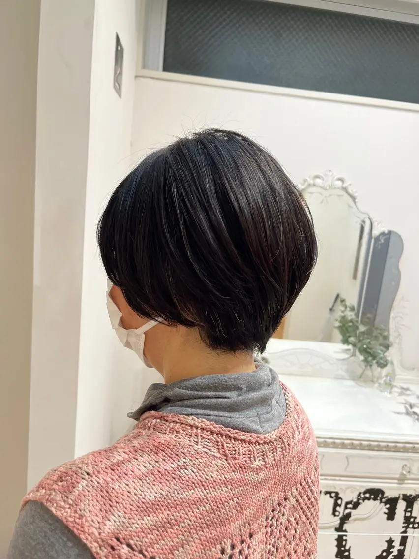 ショート ショートヘア LUNA🌙韓国ヘア 🌙レイヤーカットのヘアスタイル