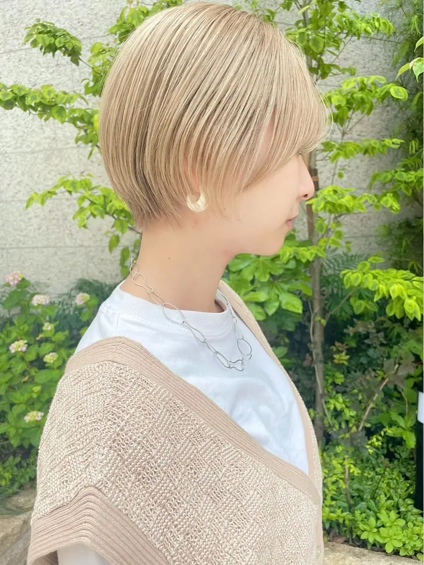 ショート レイヤー🍒ウルフ 🤎店長anju🪽のヘアスタイル