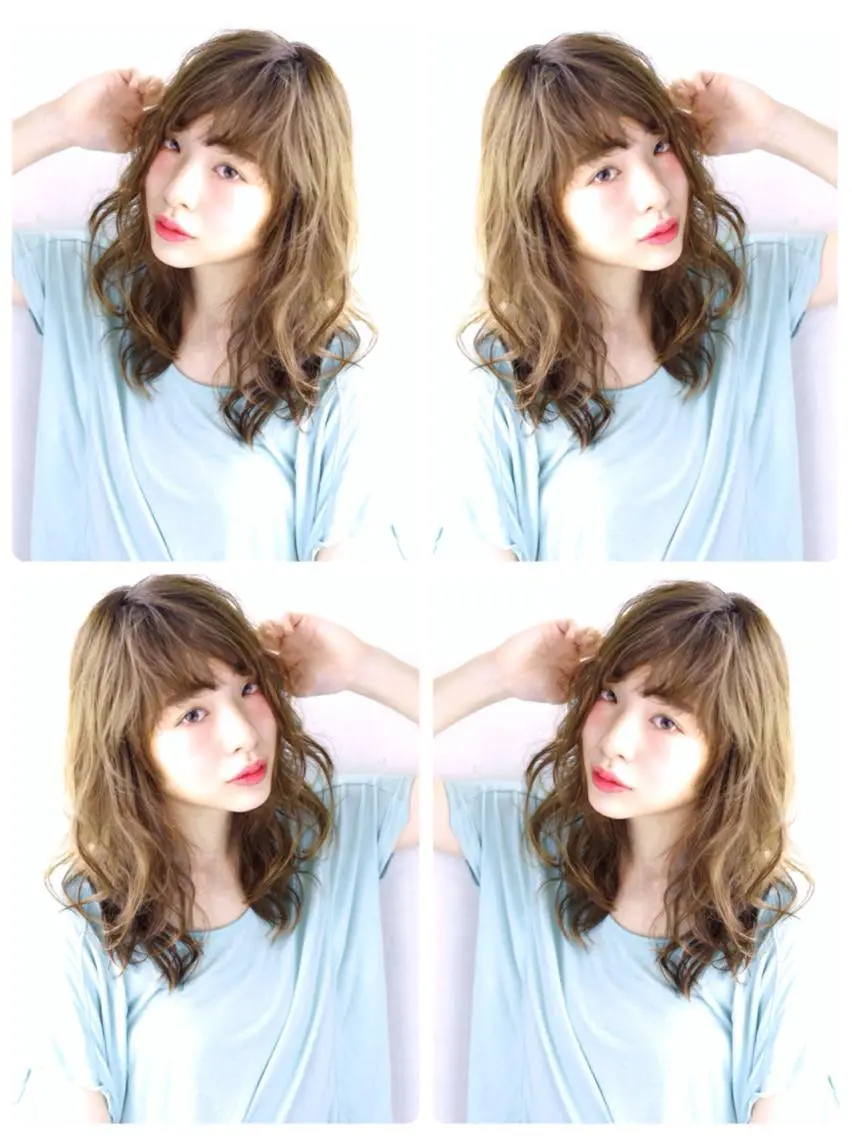 ショート ミディアム セミロング ロング カラー 💎髪質改善💎 デザイナーshinのヘアスタイル