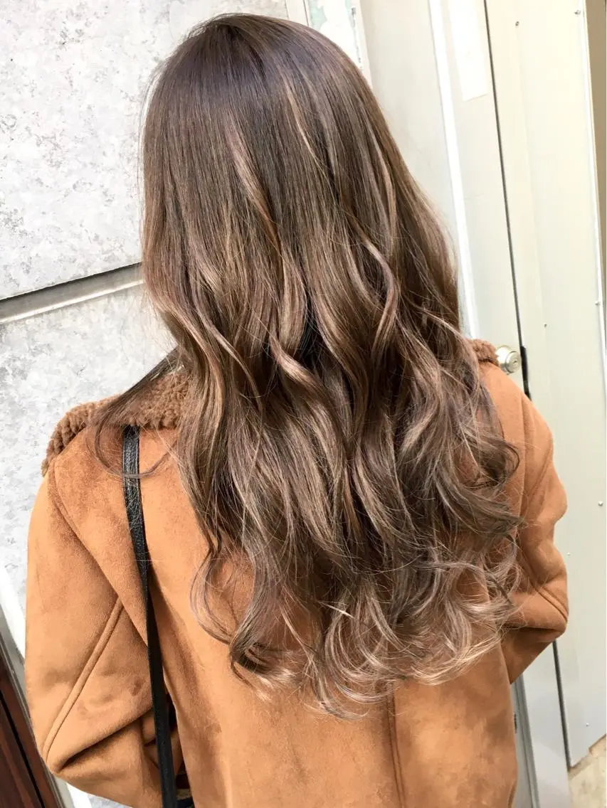ロング カラー ヘアアレンジ 池袋髪質改善縮毛矯正 ×レイヤー専門のヘアスタイル