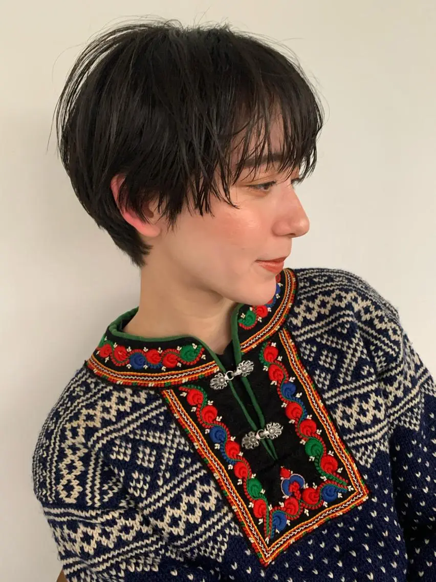 ショート ショートヘア 柔らかいカラー🎀 rinaのヘアスタイル