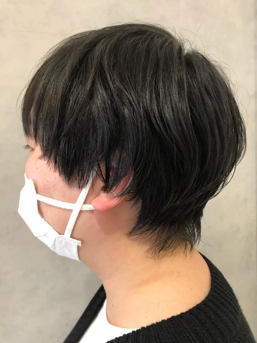 ショート ショートヘア カット トリートメント ヘッドスパ 中村 幸子のヘアスタイル