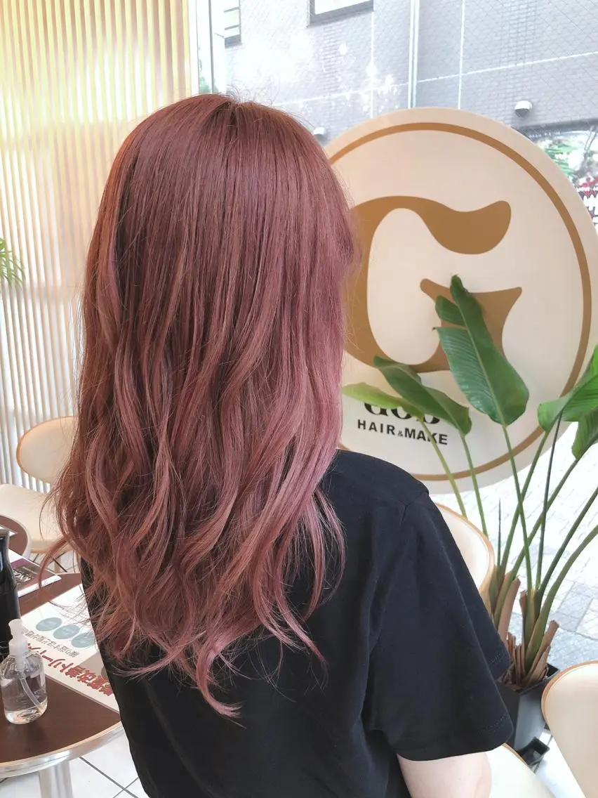 セミロング ヘアカラー 🫧富田 苑実🫧のヘアスタイル