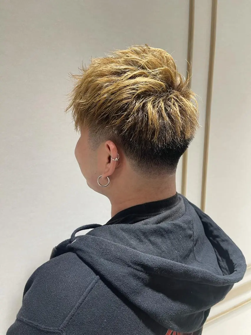 ショート メンズ カット FORCE 荻原卓冶のヘアスタイル
