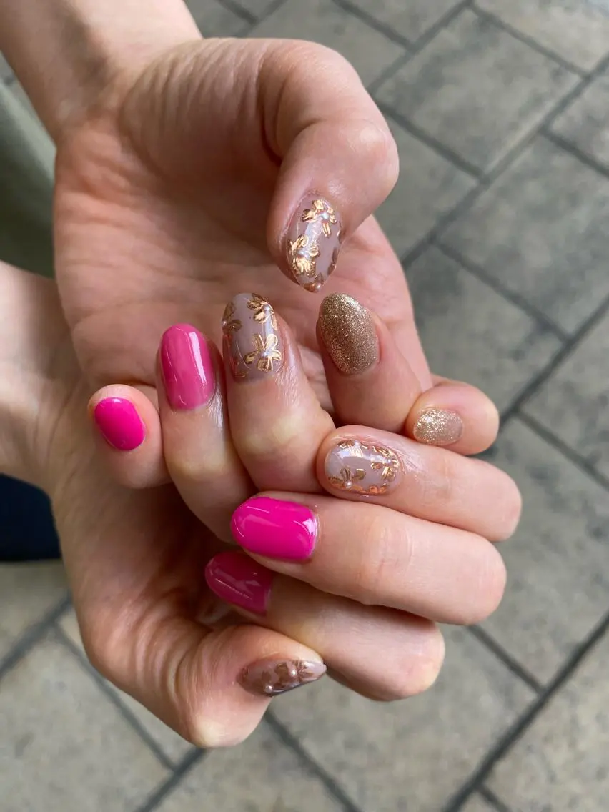 ネイル ハンドネイル nailsalon ∞ ﾐｶﾅﾙ ∞のネイルデザイン