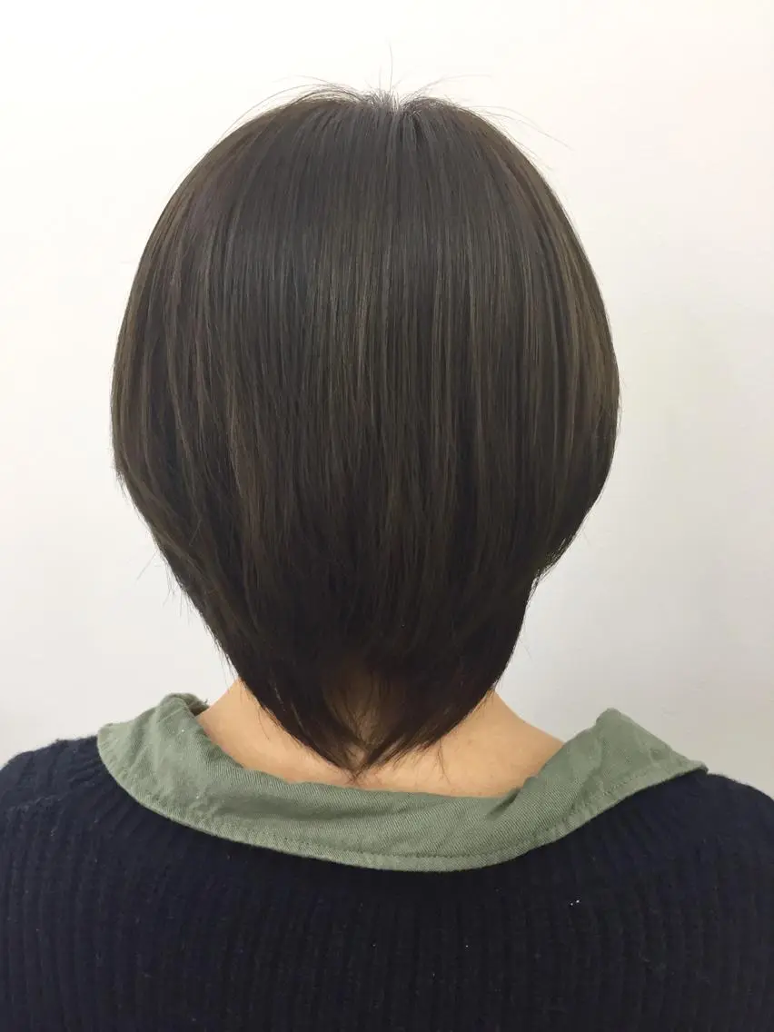 ミディアム カラー ベージュカラー ブラウンカラー 岩崎 裕司のヘアスタイル