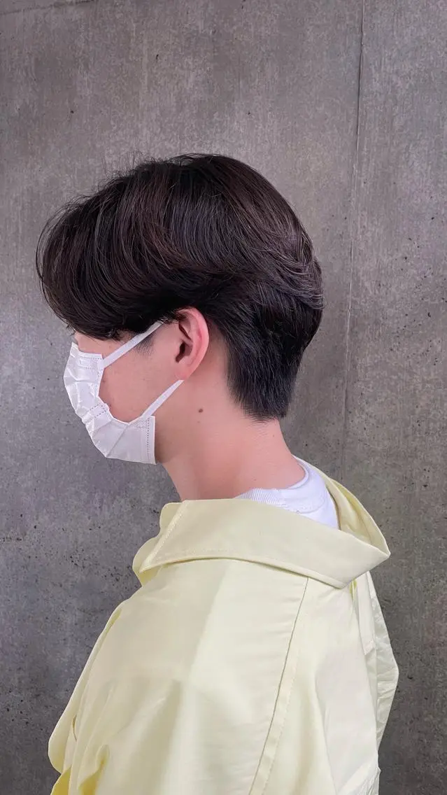 パーマ メンズ もりたみかこ 美容師お休み中のヘアスタイル