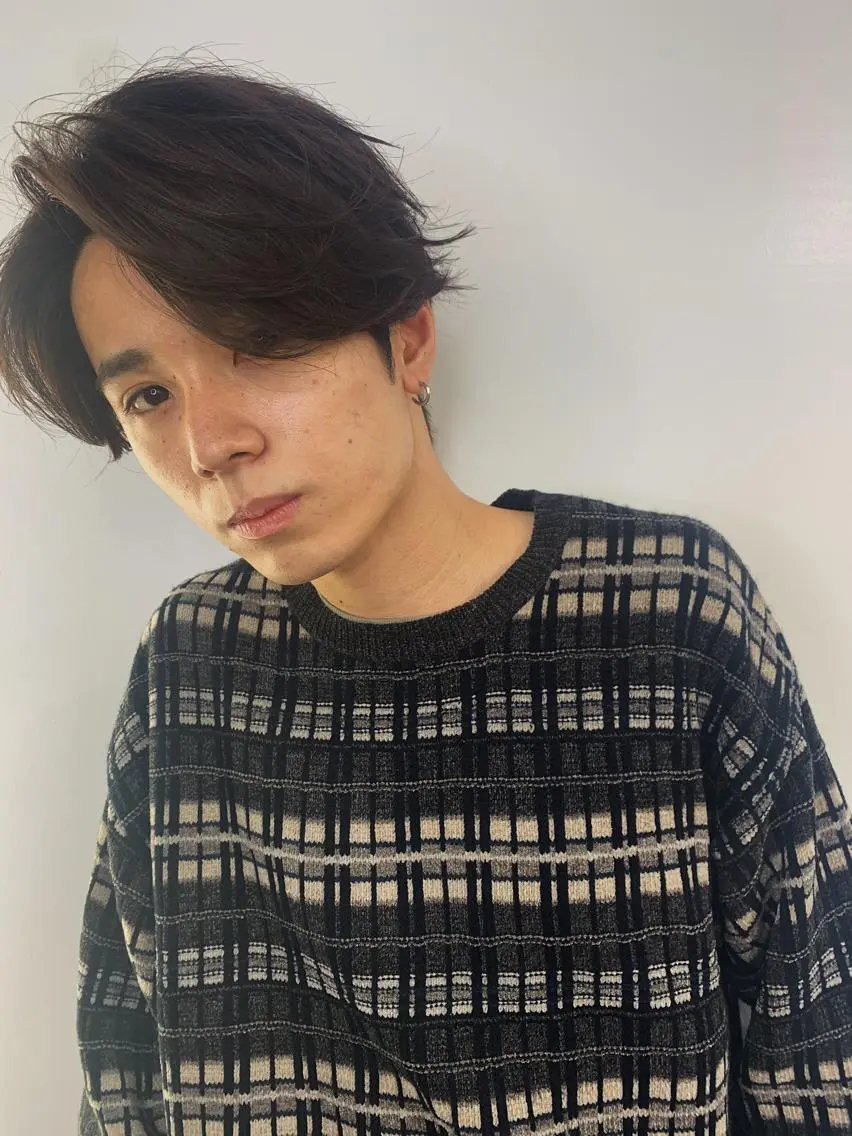 メンズ カット ヘアカラー トリートメント 🌿大内雅斗 🌿韓国ヘアのヘアスタイル