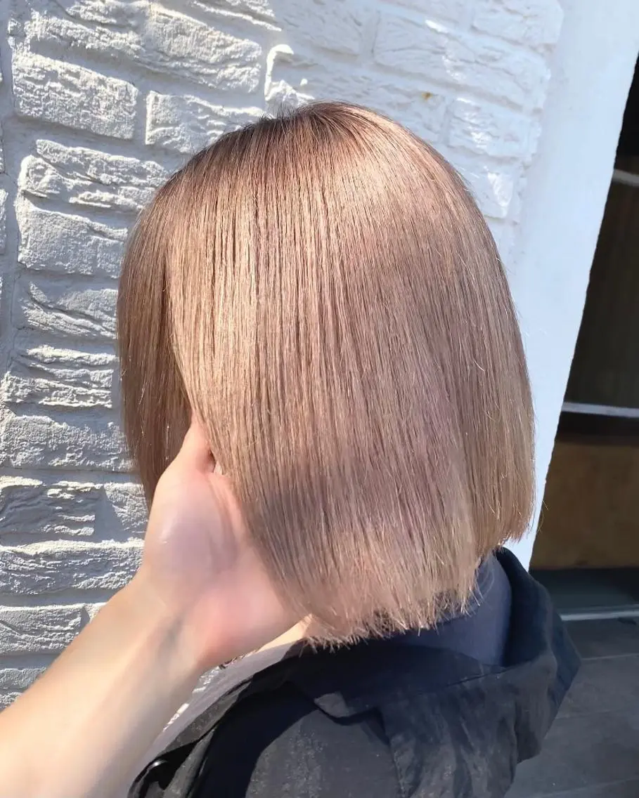 ショート カラー 高槻No.1🇰🇷 韓国ヘア 橋口陽太のヘアスタイル