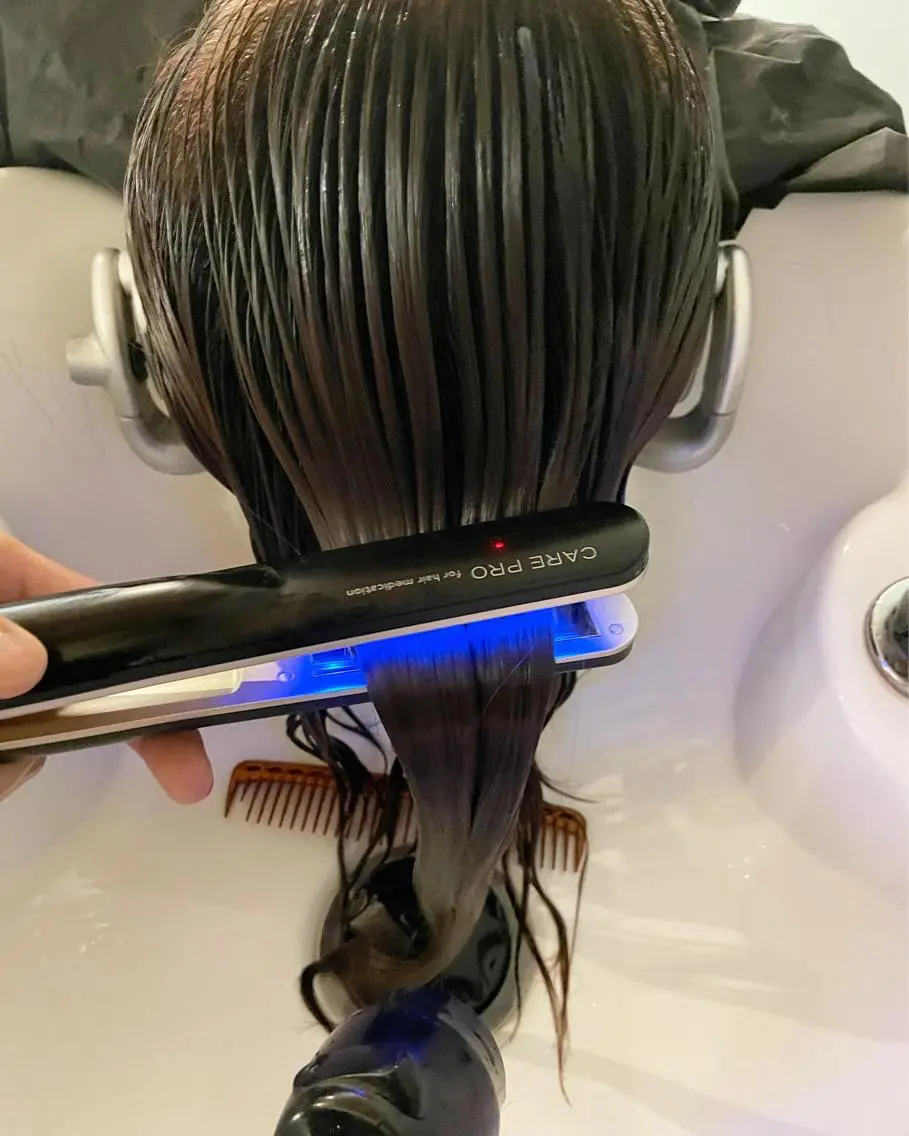 セミロング トリートメント 山本 陸央のヘアスタイル