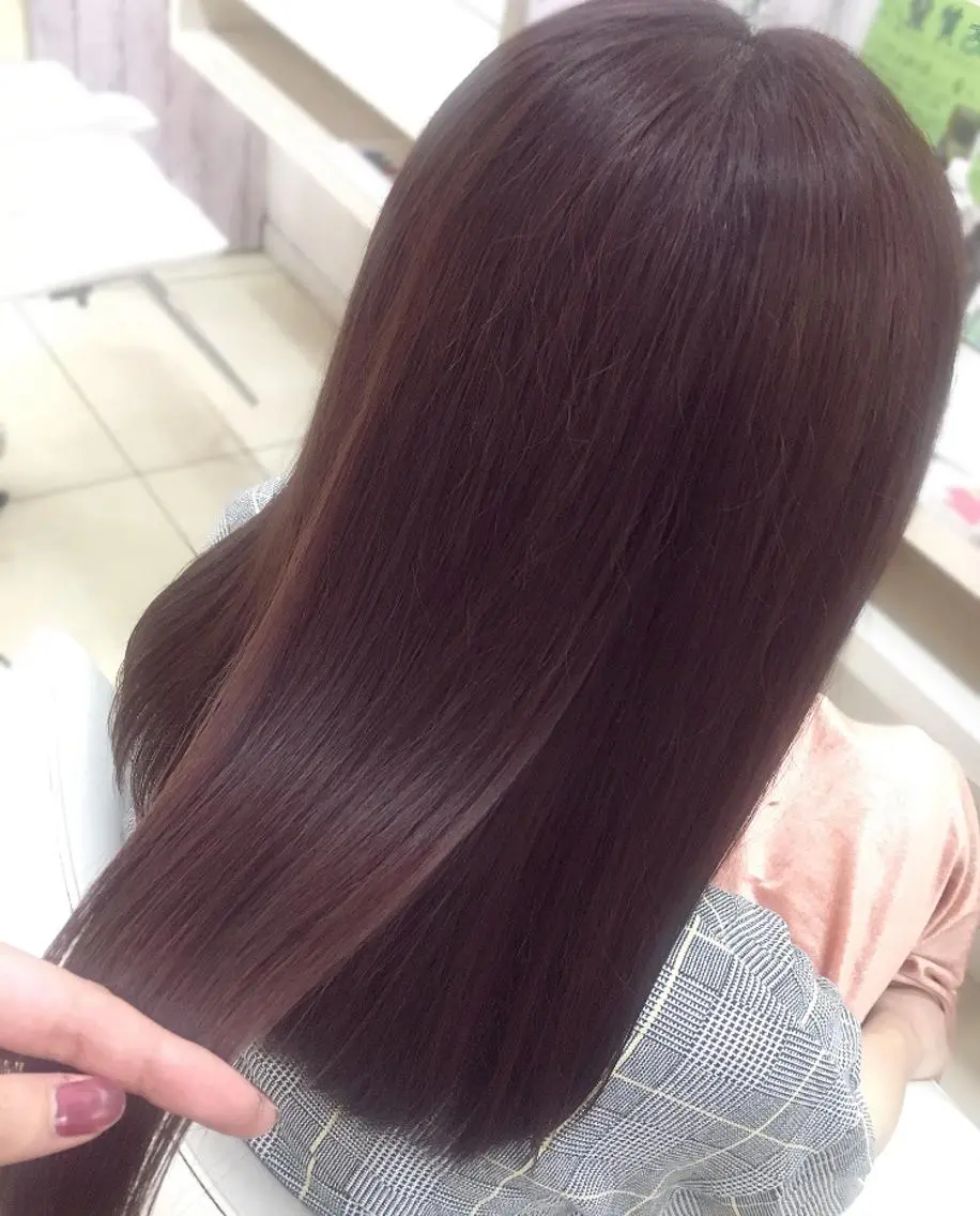 ロング カット 縮毛矯正 💎髪質改善特化/ 町田莉彩💎のヘアスタイル