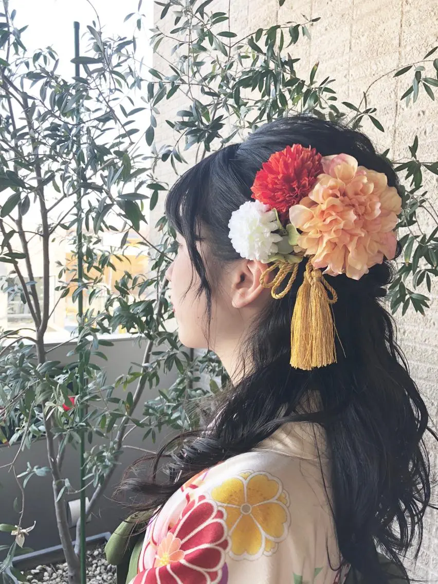 ヘアアレンジ 宮崎 睦のヘアスタイル