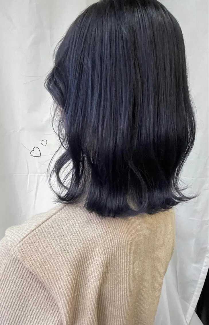 ミディアム カラー ヘアアレンジ 髙塚碧🇰🇷 韓国ヘア🎗️のヘアスタイル
