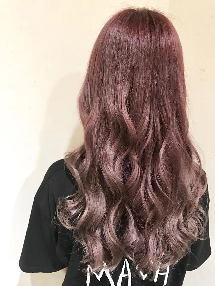 カラー ブリーチ ケアブリーチ filo   渋谷 Gishiのヘアスタイル