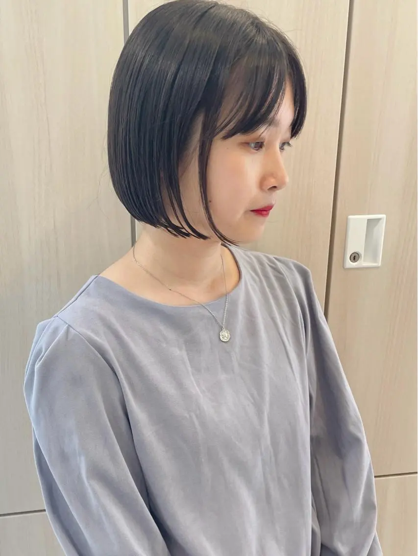 ショート ボブ カット ヘアカラー 【ボブ/個室サロン】 癒し空間mimuraのヘアスタイル