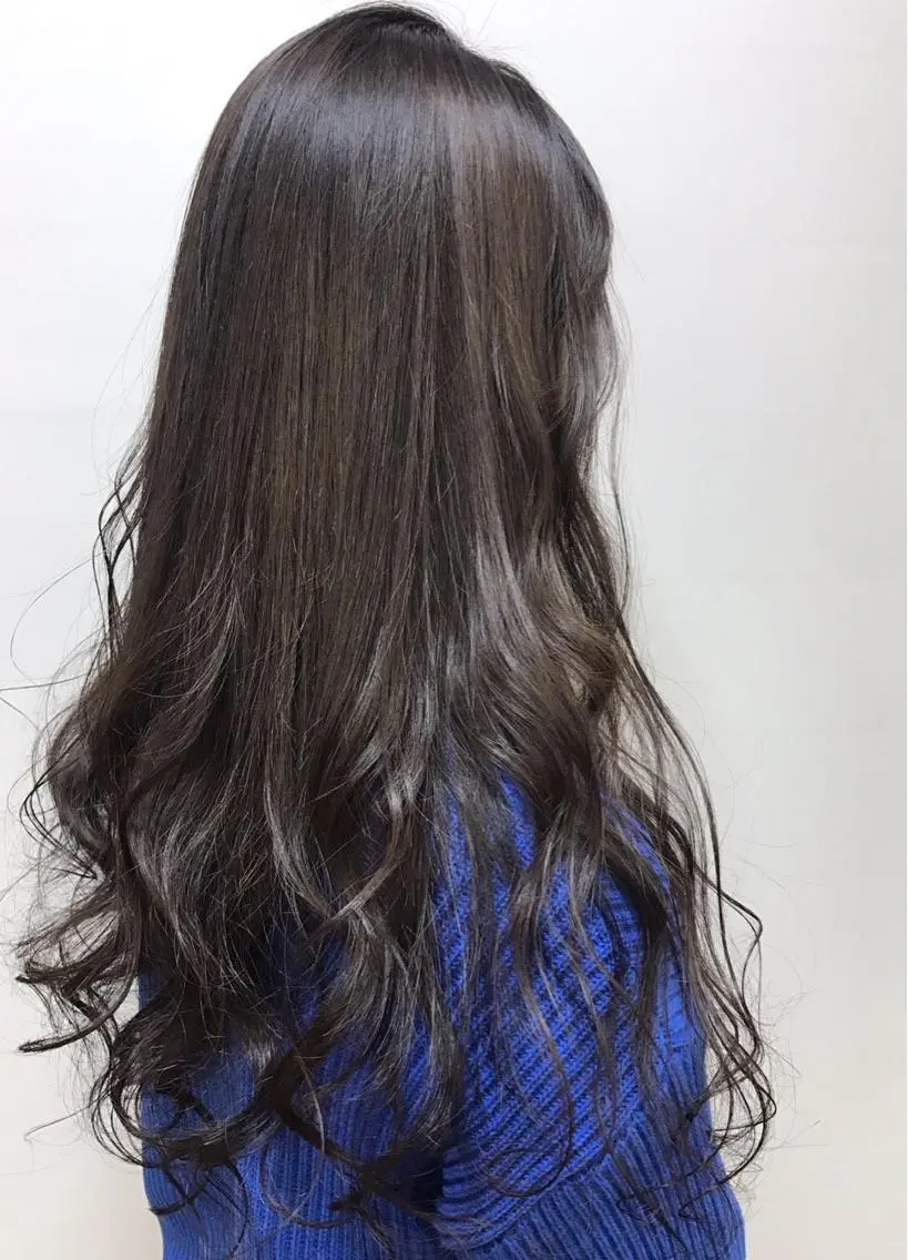 セミロング カラー アッシュ アッシュブラウン ブラウンカラー 似合わせ/前髪カット /店長 村上直也のヘアスタイル
