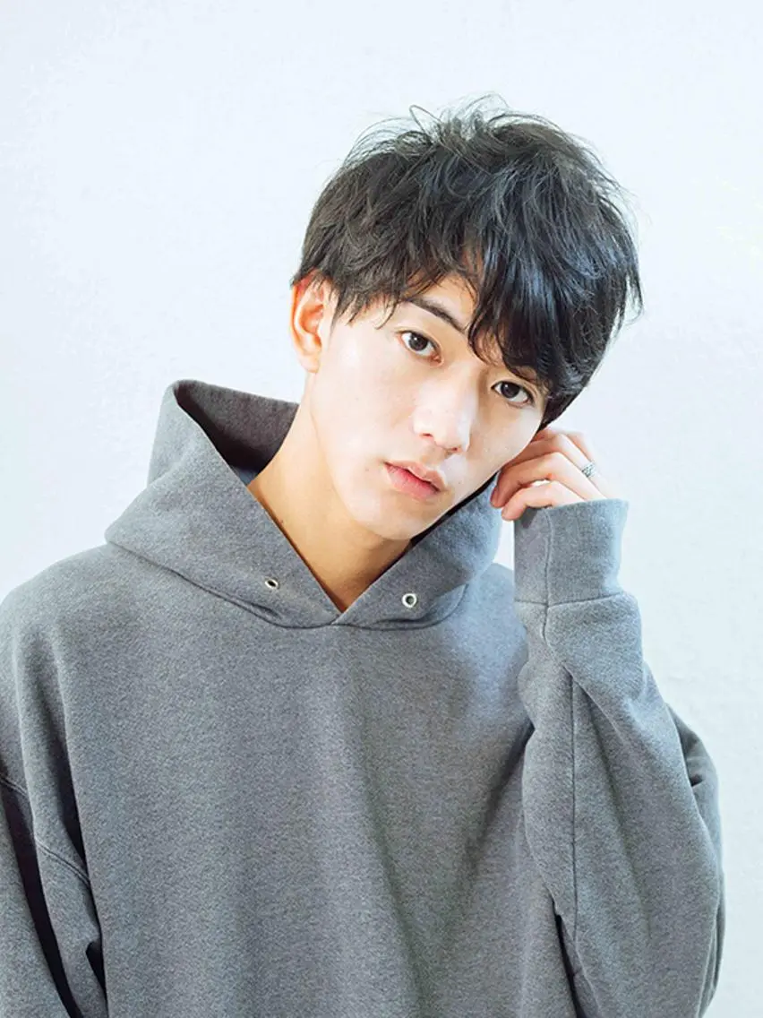 ミディアム メンズ 🎧BLEACHi メンズパーマ💈木村のヘアスタイル