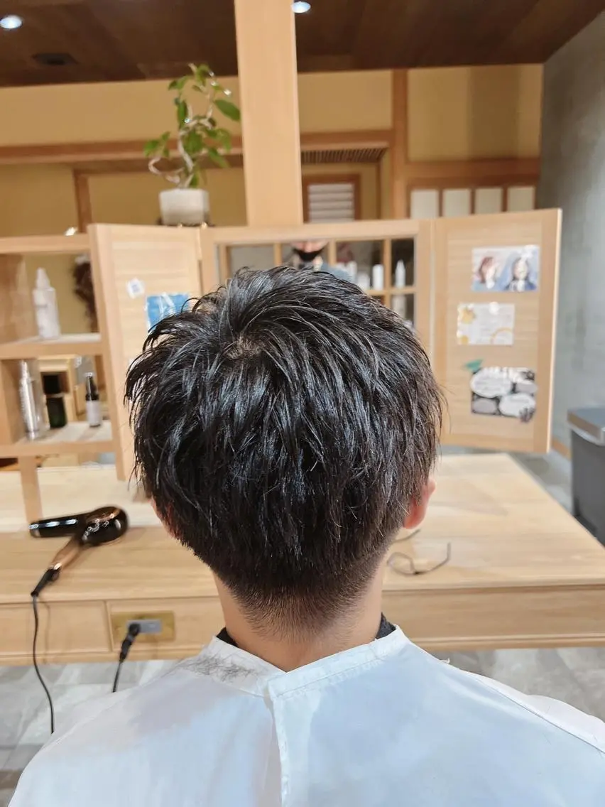 ショート メンズ 大井 崚聖のヘアスタイル