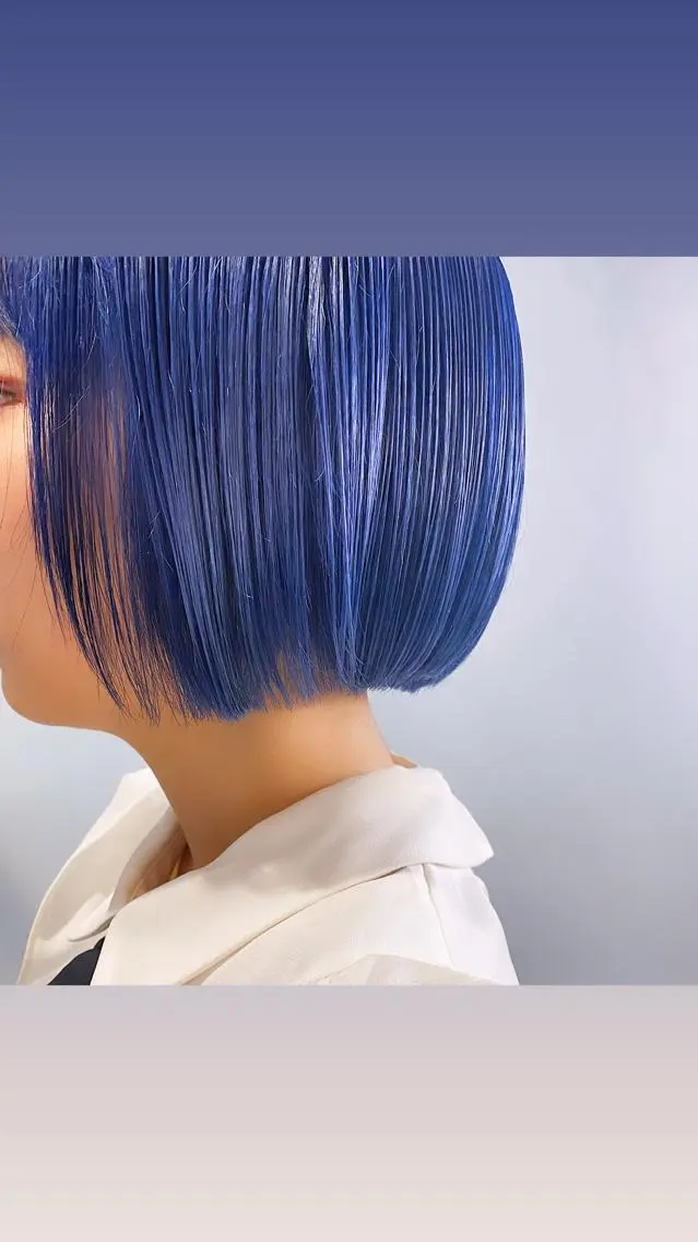 ショート カラー ボブ Flamme Annaのヘアスタイル