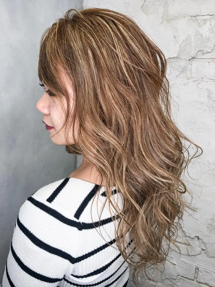 ロング カラー welring hair salonのヘアスタイル