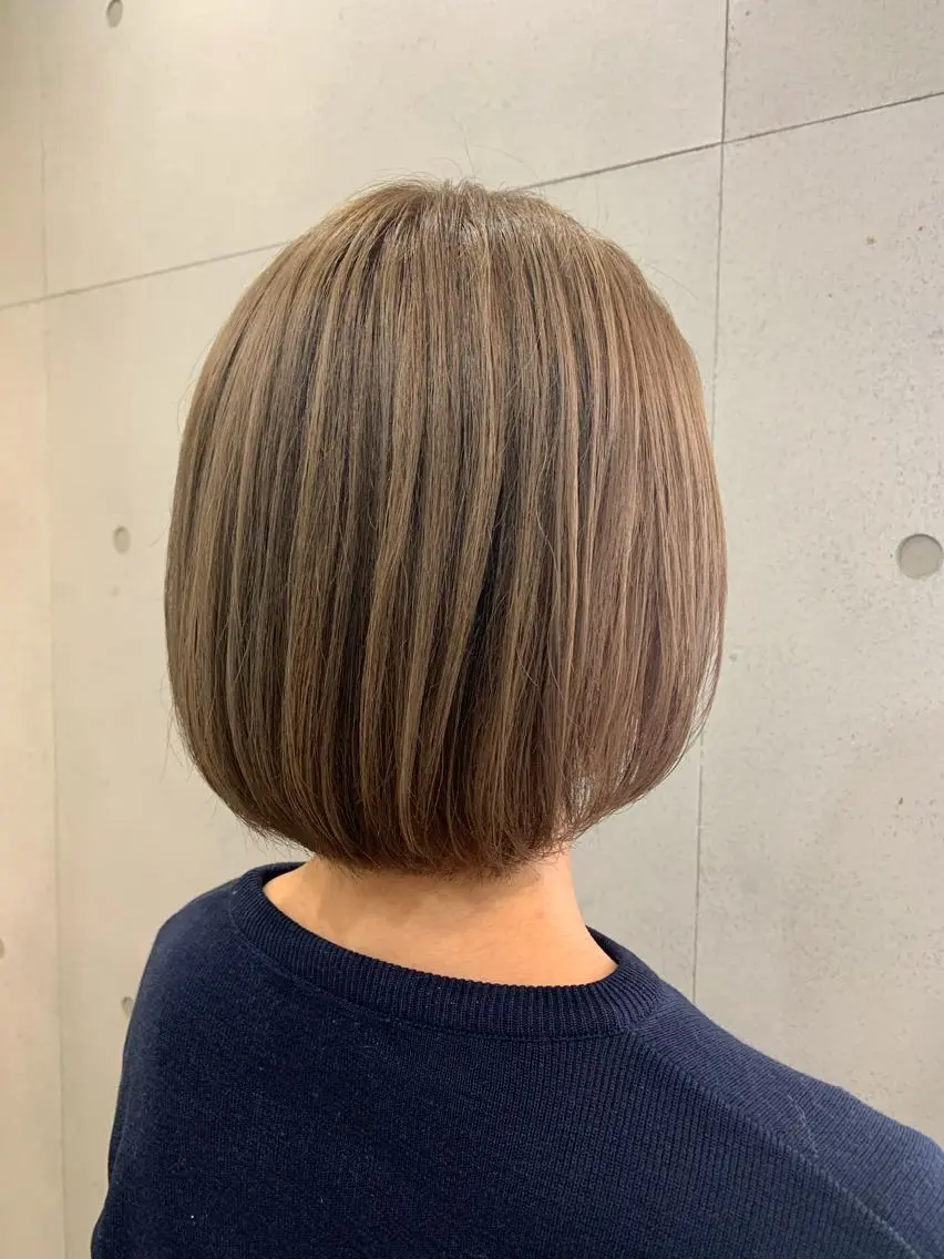 ショート おせ ちさとのヘアスタイル