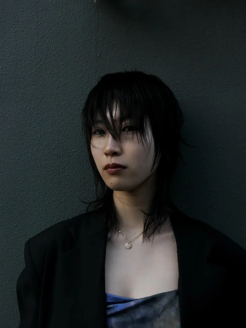 ミディアム 鎌田 唯斗のヘアスタイル