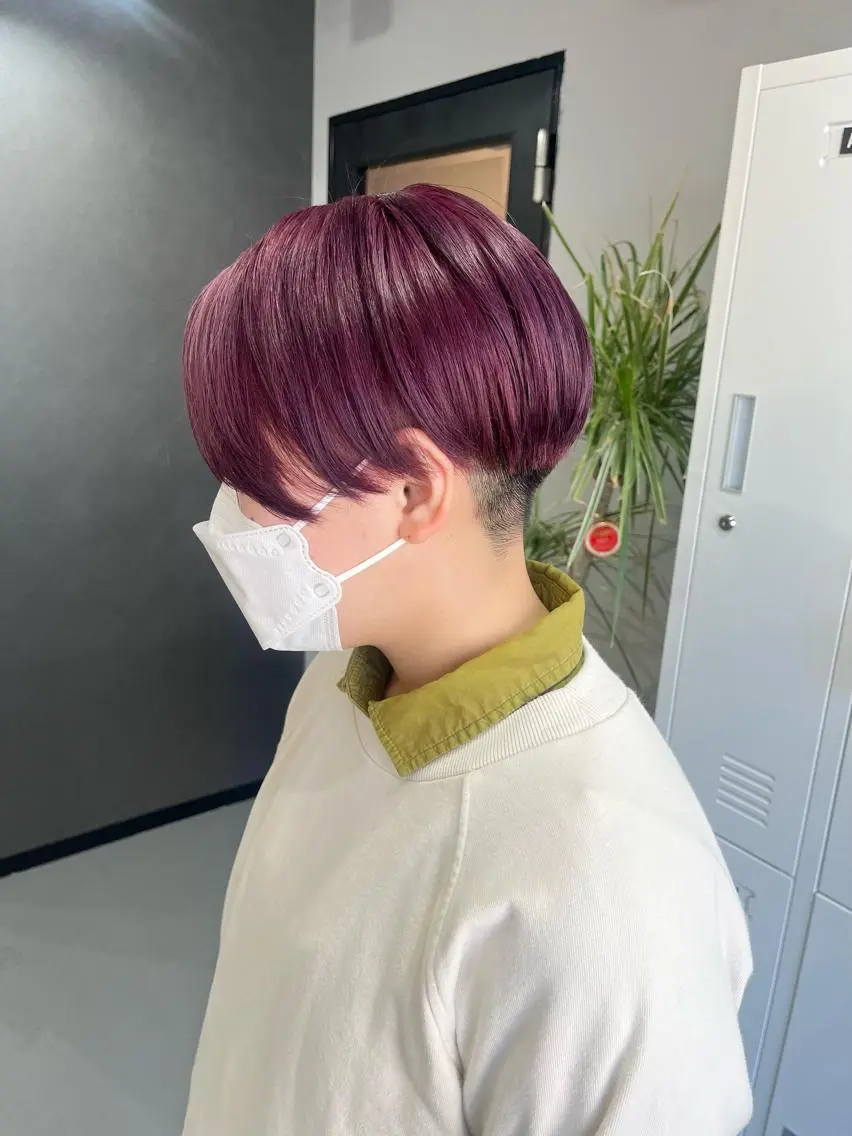 ショート 川尻 詩織のヘアスタイル