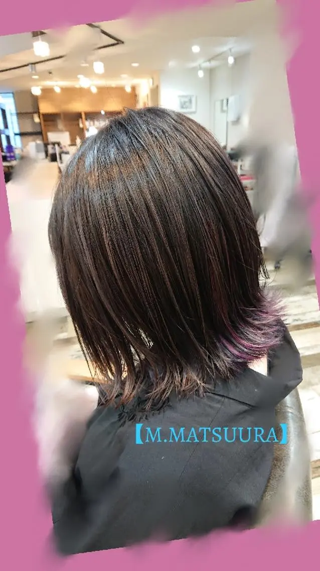 ミディアム カット 松浦 美和【miwa】のヘアスタイル