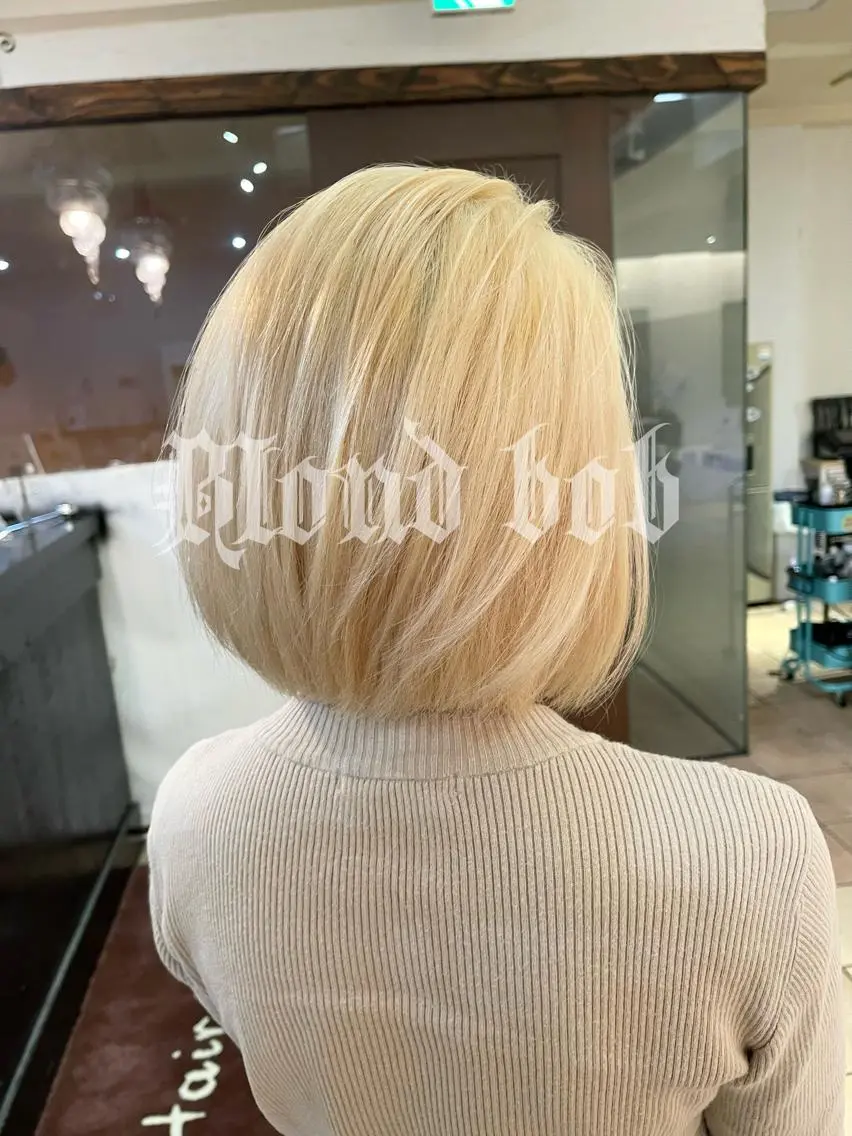ショート カラー ブリーチ カット ヘアカラー トリートメント 海外レイヤー/ レイヤーカット/和田のヘアスタイル