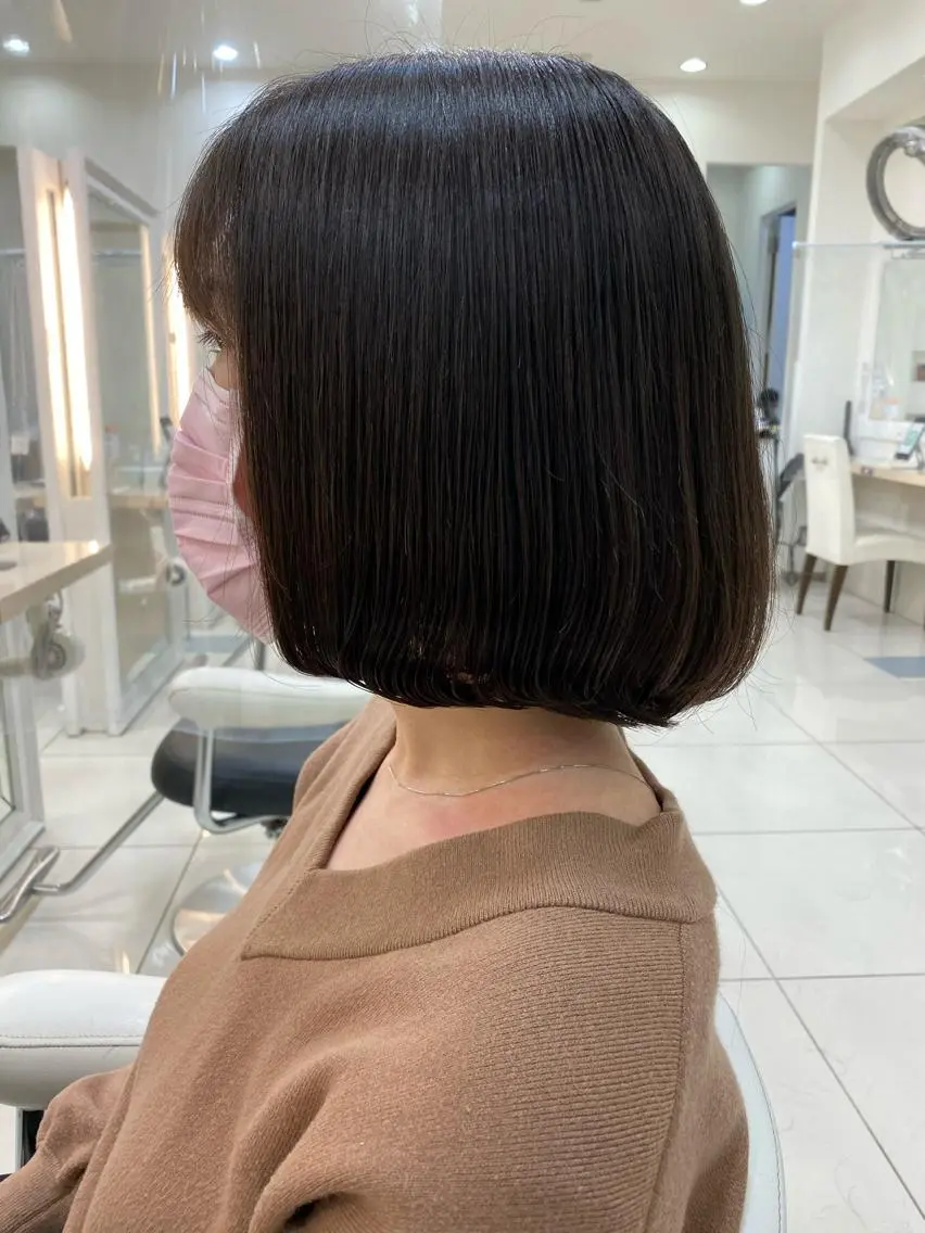 ミディアム ミディアムパーマ ボブ 🌼上水流 彩乃🌼のヘアスタイル