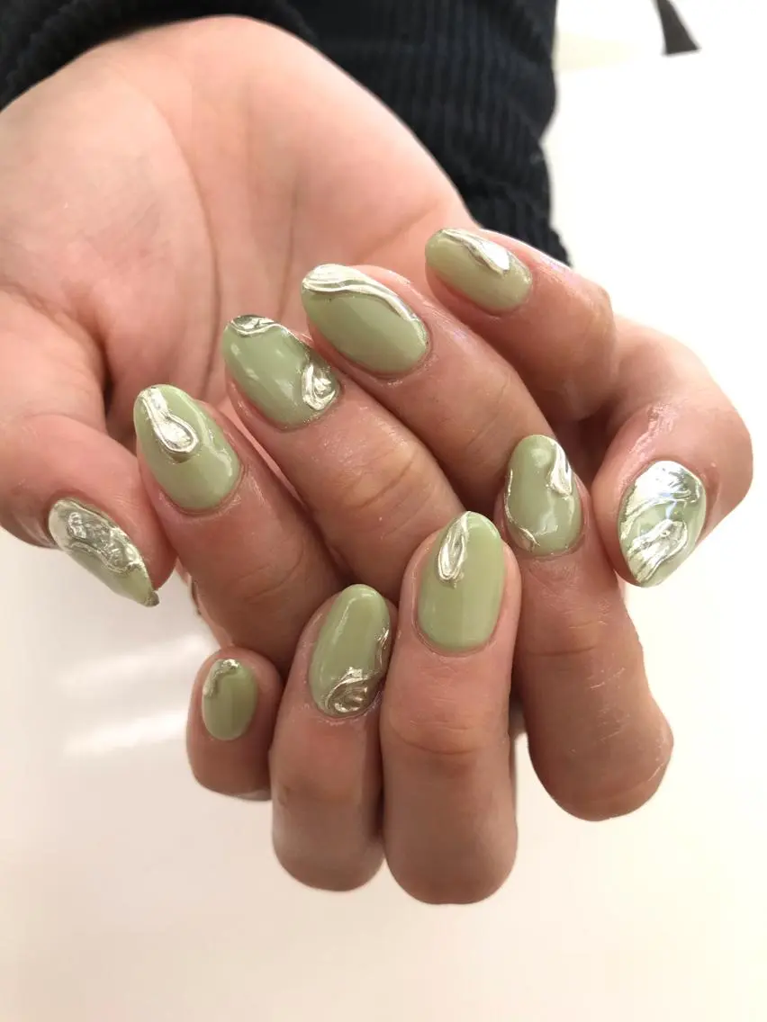 ネイル ハンドネイル Hisaka Mikiのネイルデザイン