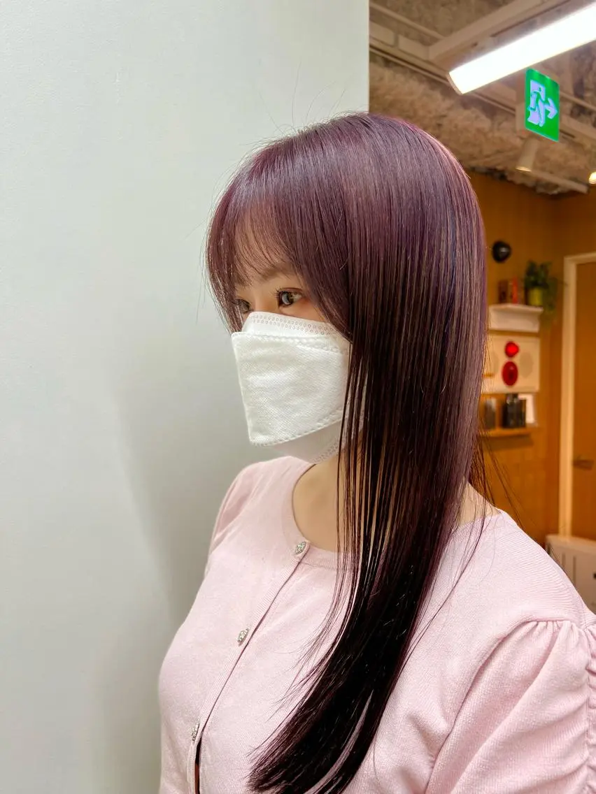 ロング カラー 透明感カラー/ イルミナカラーヒロキのヘアスタイル