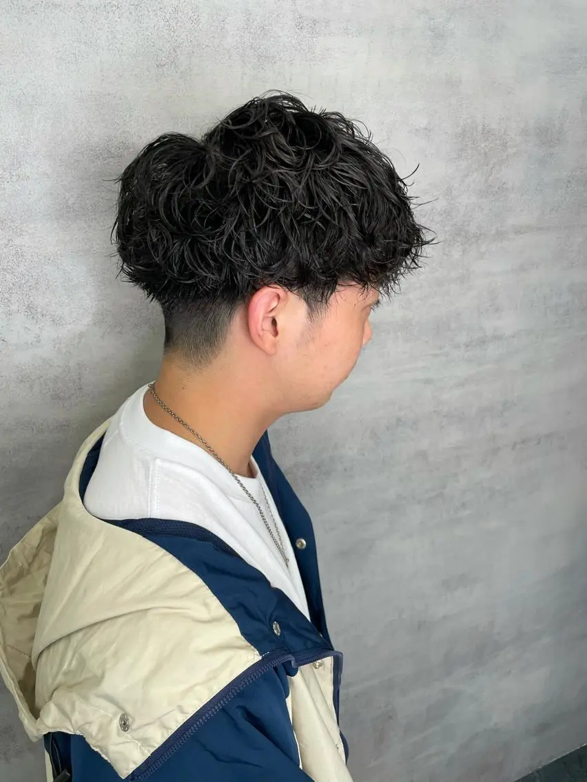 パーマ メンズ カット パーマ 町田エリアＮｏ．１/ パーマ特化/太田京希のヘアスタイル