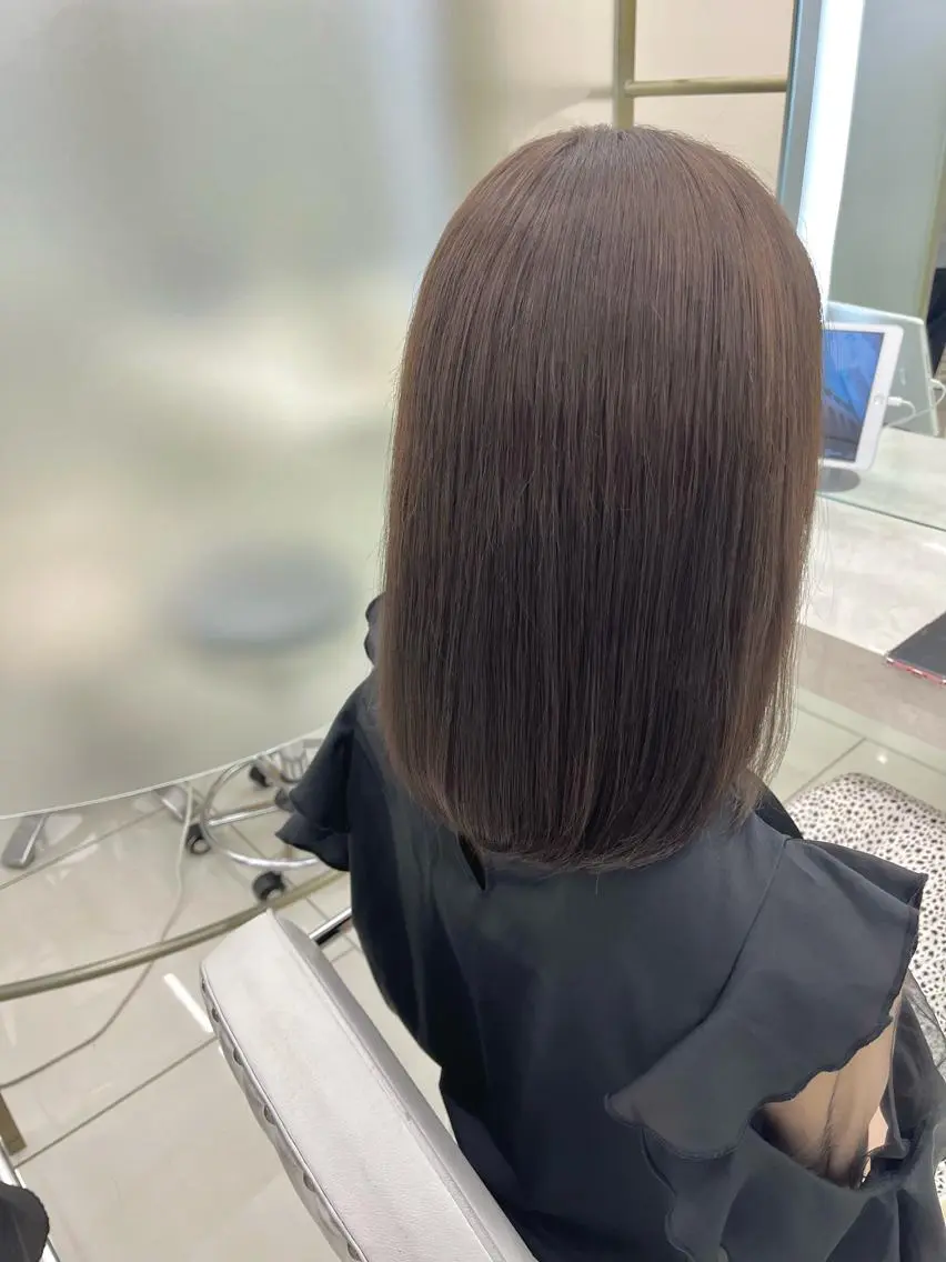 カラー ブラウンカラー 透明感カラー Celan あやかのヘアスタイル