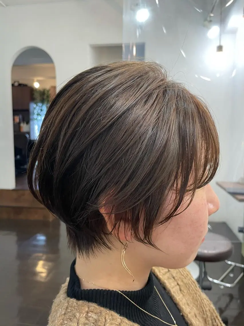 ショート ショートヘア 【店長】ショート 似合わせ🦩相羽里美のヘアスタイル