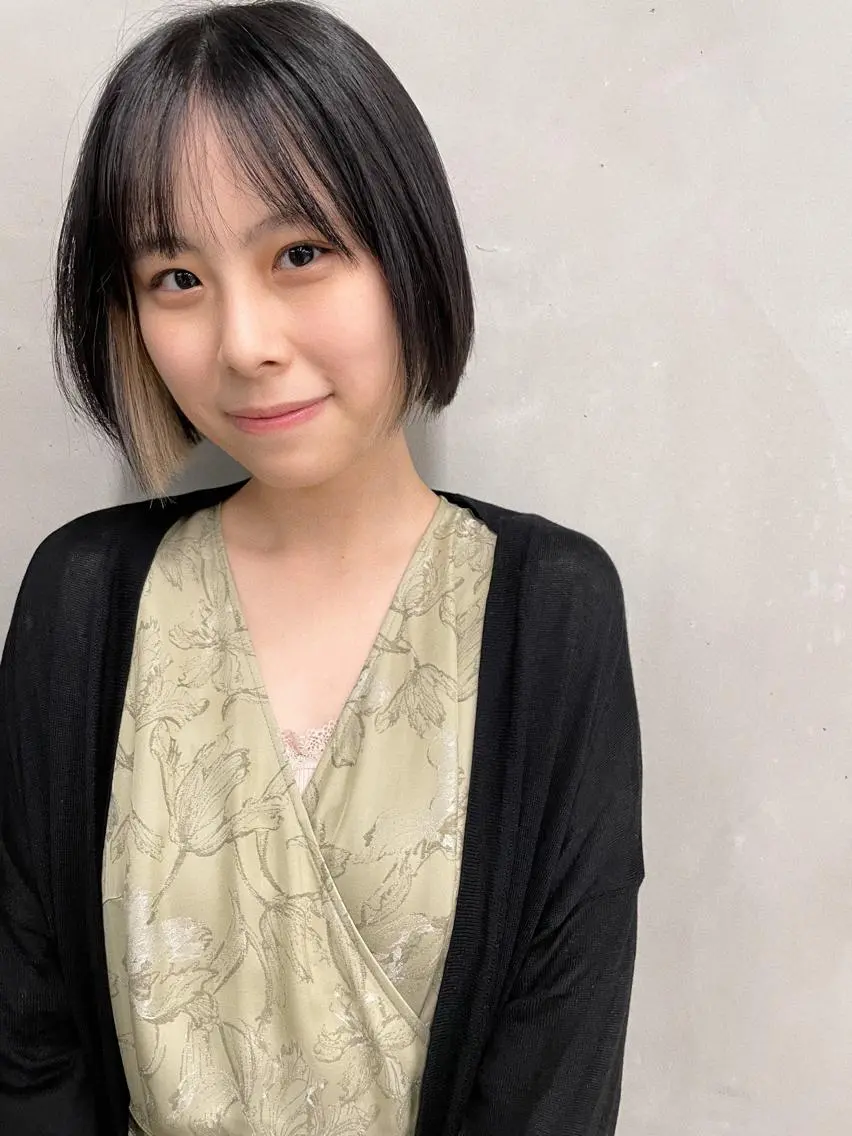 ショート カラー カット ヘアカラー トリートメント センスをお届けします 大谷将生infpのヘアスタイル