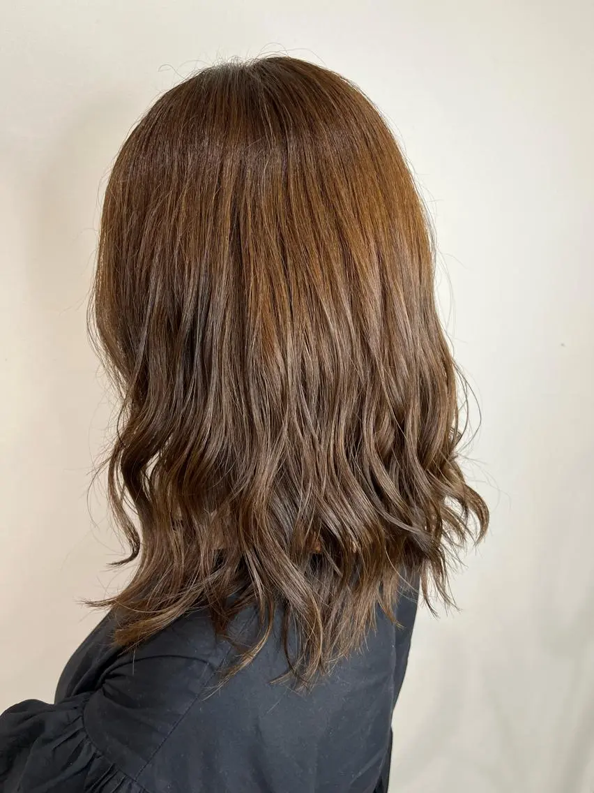 ミディアム カラー 玉城 和磨のヘアスタイル