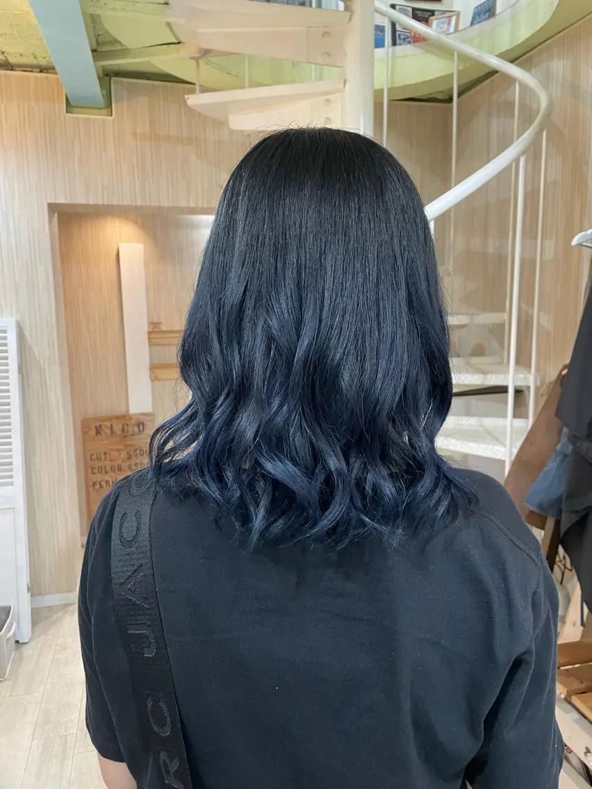 セミロング レイヤーカット ヘアカラー トリートメント 縮毛矯正の達人 ☆ 松本のヘアスタイル
