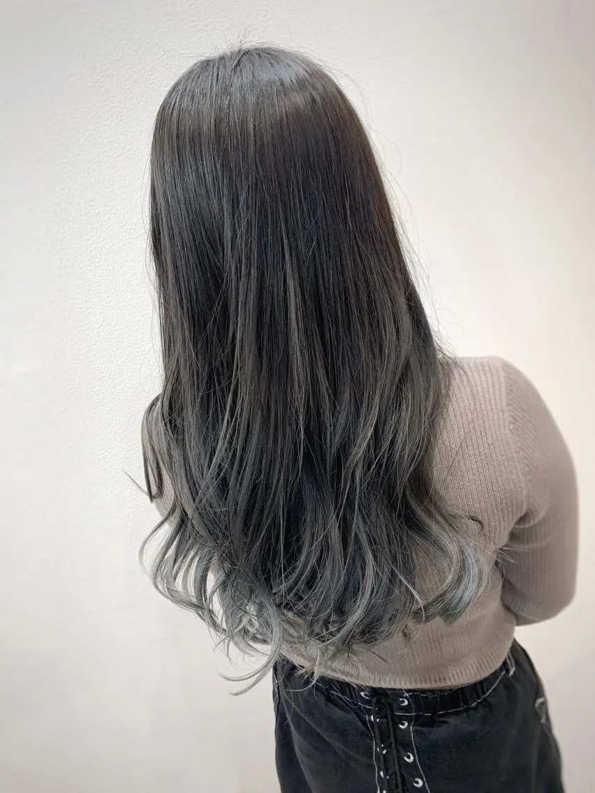 ロング カラー ヘアアレンジ VIM hairおもろまち店のヘアスタイル