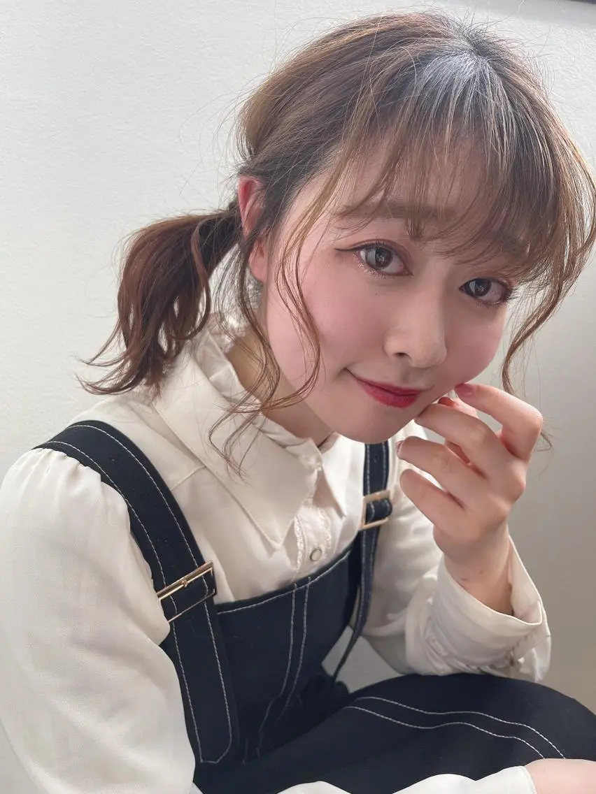 ミディアム ヘアアレンジ m i k u n aのヘアスタイル