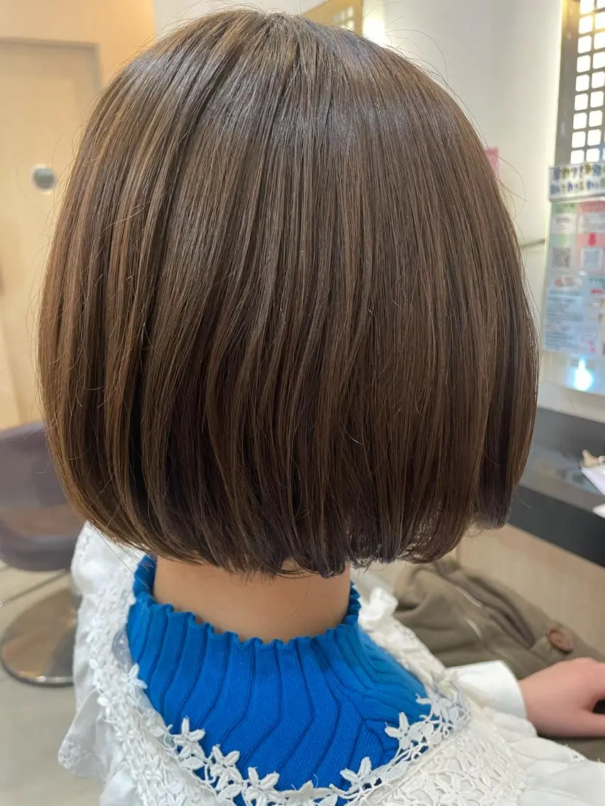 ショート カラー ヘアアレンジ カット ヘアカラー トリートメント リリー /Men's/パーマのヘアスタイル